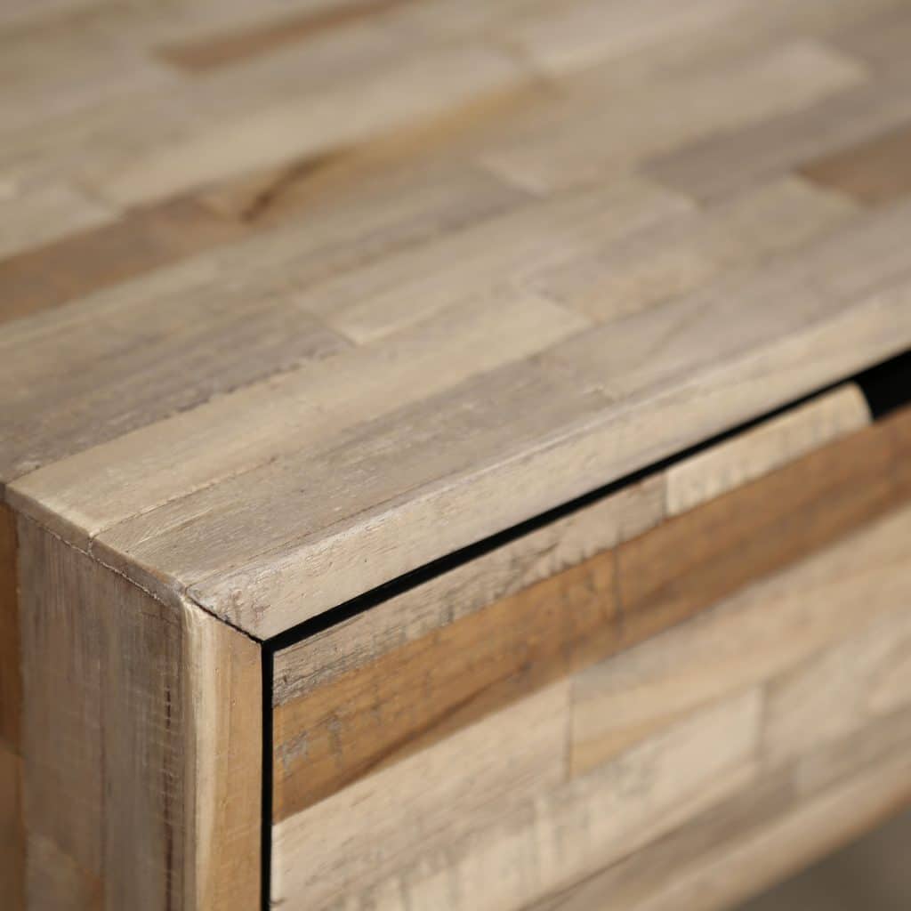 Teck table en bois